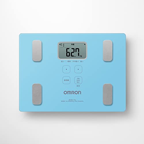OMRON オムロン 体重体組成計 カラダスキャン HBF-235-JB ブルー