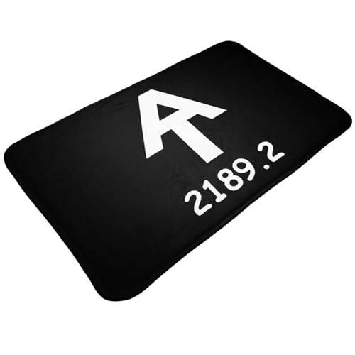 Finding the Best Shoes for the Appalachian Trail 15 ZYASFEY Appalachian Trail Logo Doormat 31.5x20 - Non Slip Entrance Rug for Bathroom, Kitchen, Front Door - Absorbent Waterproof Bath Mats for Indoor Use (Black)