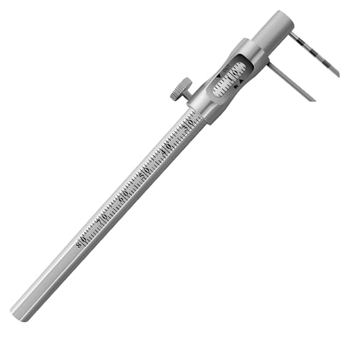 Pied à coulisse vernier rond en acier inoxydable pour mesure de précision 150mm