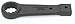 Williams Tools SFH-1810BW - Striking Wrench - 1-3/4 in, 44 mm, Box End, 12 PT, Black Finish, Straight Style