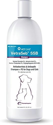 Vet One 600103 VetraSeb SSB Pet Shampoo, 8 oz