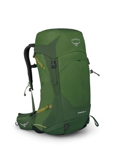 Osprey Stratos 44L Men's Hiking Backpack, Seaweed/Matcha Green