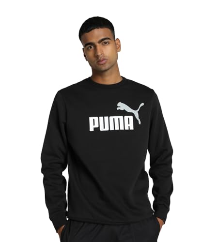 Image of Puma Men Cotton, Crew Neck Sweatshirt