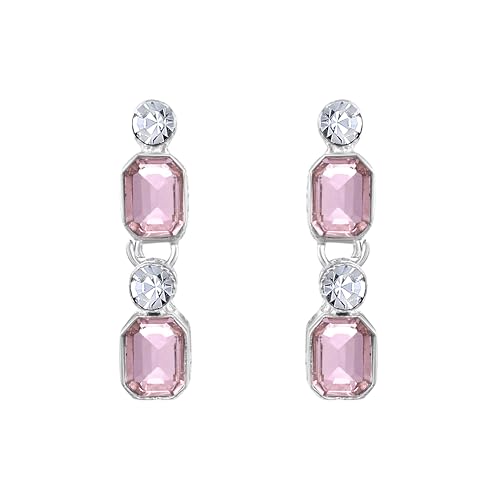 Image of Atasi International Double Layered Diamond Jewellery Set for Women | Necklace with Earrings for Party, Wedding, and Engagement