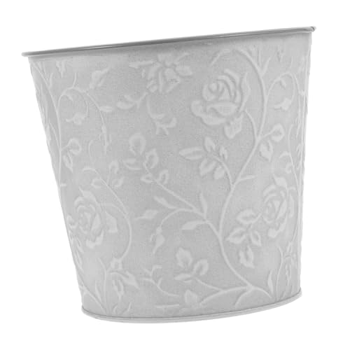 TOYZFRIENDY Seau à Fleurs Fer Contenant Floral Vintage Pot De Fleurs Rétro Jardinière Métal Seau Métal pour Plante