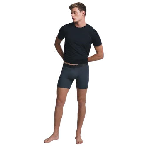 Cueca Boxer Performance Simples Masculino Cinza G