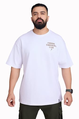 Image of FUAARK Training Club Oversized Sports and Gym T-Shirt for Men