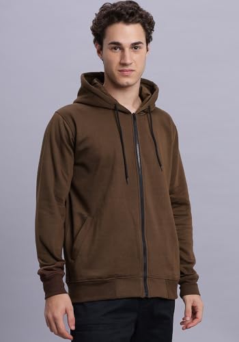 Image of Wear Your Opinion Men's Plus Size Fleece Zipper Hoodie Jacket