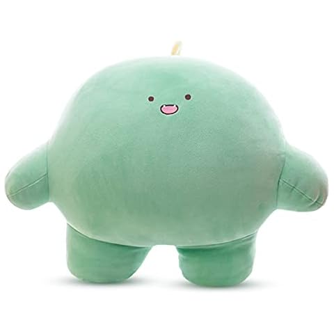Cojín de Peluche Dinosaurio Verde 40cm Cover