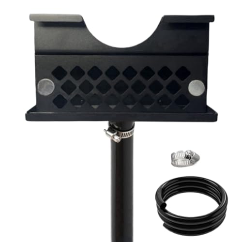 Trampa de grasa para plancha con pinza de gran capacidad para goteo trasero