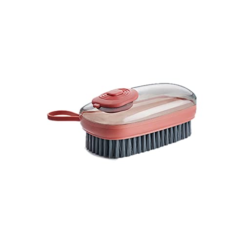 OVAQUIXI Cepillo de Limpieza Hidráulico, Cepillo Fregador de Piso con Llenado Automático de Líquido, Material ABS TPR PRT con Agarre Ergonómico para Ropa, Zapatos, Alfombras, Utensilios de Cocina