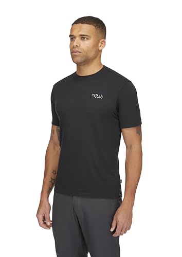 Rab Crimp Elevation Tee - Quick-Drying Comfortable Graphic T-Shirt for Hiking, Climbing, & Casual Use4