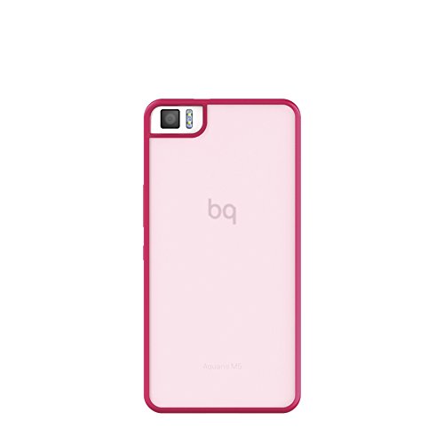 BQ Gummy   Funda para Aquaris M5, color rosa