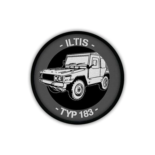 Copytec ILTIS Typ 183 Diesel Benziner BW Militärfahrzeug Oldtimer Patch Aufnäher #17989