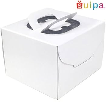 在庫処分保冷剤スペース付きケーキ箱 5寸189x186x150mm 100枚 在庫処分保冷剤スペース付きケーキ箱 5寸189x186x150mm 100枚