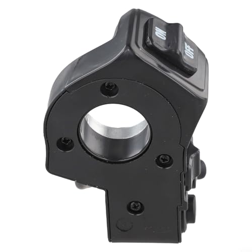 Caswynlife Commutateur de commande 6 broches pour scooter Kukirin G2 Pro G2 Pro DB G2 Max étanche bouton clignotant guidon pièce de rechange noir – vue 6