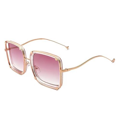 Punk Sunglasses Women Vintage Rivet Sun Glasses For Men UV400 Goggles Shades Curved legs Eyewear