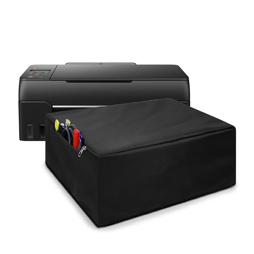 Image of Alifiya Dust Proof Washable Printer Cover for Canon Pixma G670 / G2010 / G570 / G3060 All-in-One Ink Tank Wi-Fi Color - Black