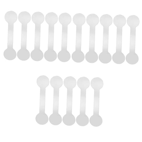 VILLCASE 600 Pcs 2 Ring Necklace Bracelet Price Stickers Jewelry Tags Wire Labels Sufficient Quantity Price Display