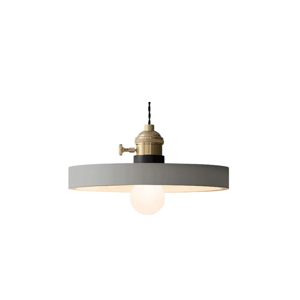 Suspension de ciment E27 style vintage avec cordon ajustable pour bar et restaurant