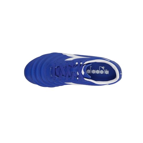 Diadora Kids Boys Brasil Elite 2 Lt LPU Soccer Cleats Cleated, Firm Ground - Blue4