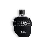 Sapil Intense Noir Eau de Parfum for Men – Long-Lasting Masculine Perfume with Amber, Leather, Patchouli & Musk – Bold Scent with Citrus Notes – 100ml