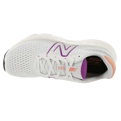 Image of New Balance Women's 520 V8 Shoes, Grey Matter /Purple Fuchsia /Copper, 5.5 Wide