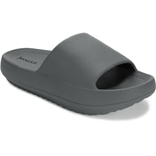 Joomra Arch Support Slides for Women and Men Recovery Sandals Plantar Fasciitis Slippers | Pain Relief Cushion Thick Sole