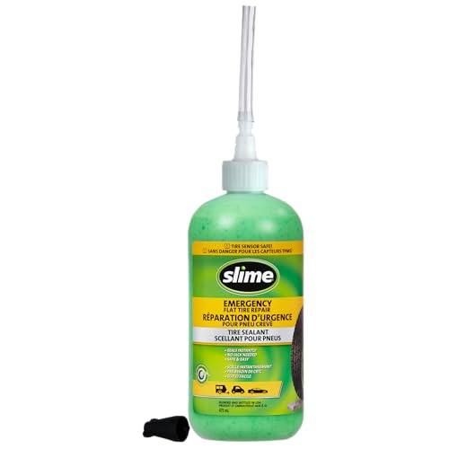 Slime 50057 12V Emergency Flat Tire Repair Kit with TPMS Sealant