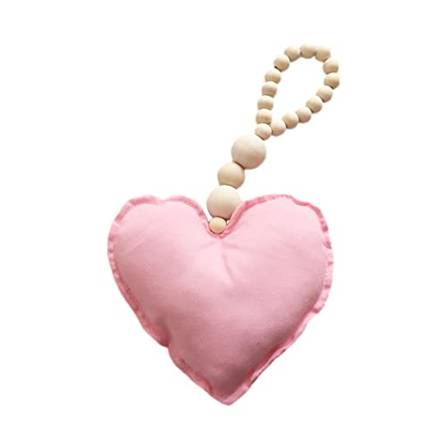 IZHIUTP Pendentif de Tente de tipi for Enfants, Rideau de Chambre de bébé en Forme de Coeur décoration berce(B)