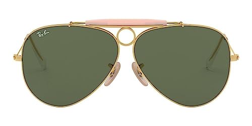 Ray-Ban Sunglasses RB 3138 001 Shooter Arista G-15 Green2