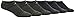 adidas Men's Superlite Low Cut Socks with arch compression (6-Pair)