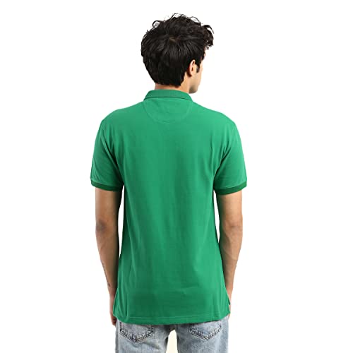 Image of Levi's Men's Cotton Regular Fit Solid Polo T-Shirt