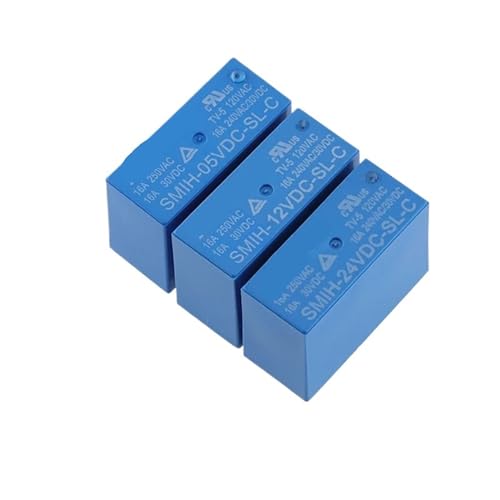 Relé SMIH-12VDC-SL-A de alta resistencia 16A 250VAC con 6 pines para placas electrónicas estables