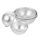DECORNIJIA 6stücke Metall-badekugel-form Diy-seifenkugel-maker Badezusatz-kugelform...