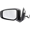 Kool Vue Driver Side Power Mirror for Mitsubishi Mirage 2014-2022 Without Signal Light Paintable