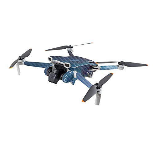 Image of MightySkins Carbon Fiber Skin Compatible with DJI Mini 3 - Astro Sky | Protective, Durable Textured Carbon Fiber Finish | Easy to Apply | Made in The USA