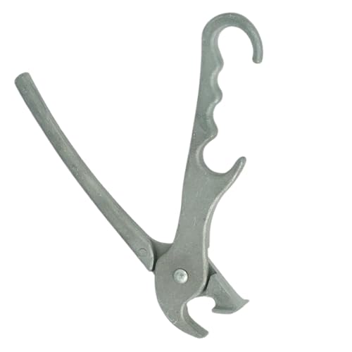 Fonteme Premium Pizza Pan Gripper Cast Aluminum Heat Resistant Pan Holder for Commercial and Home Use