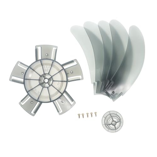 CRILSTYLEO Aspas De Ventilador De Para Ventiladores De Pie y Mesa Repuestos Universales De Hojas De Ventilador De Color Incluye Tuercas y Tornillos