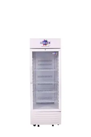 Rockwell 310Ltr, Single Glass Door Visi Cooler, Internal LED, Dynamic Cooling (RVC400A, White)