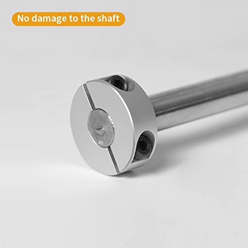 Sinoblu 4SCSP12 Two-Piece Shaft Collar With M4 Set Screw Aluminum Clamp-On Shaft Collars 12Mm Bore Size thumb #4