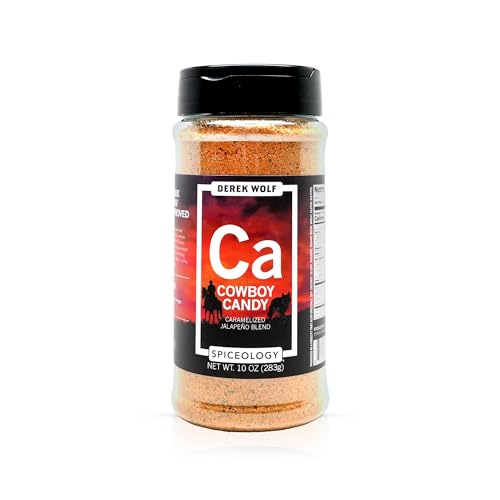 Spiceology – Derek Wolf Cowboy Candy Seasoning – Sweet & Spicy Jalapeño Spice Blend – Gourmet...