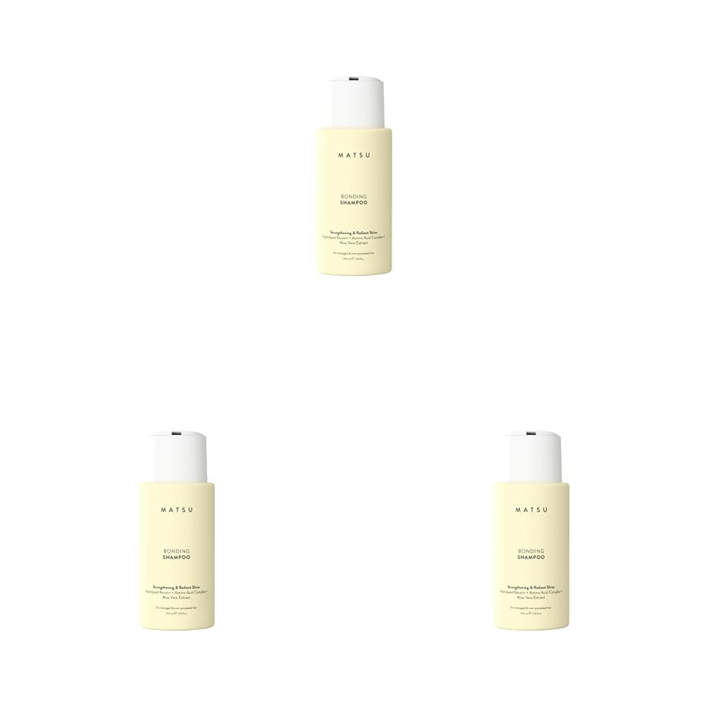 Matsu Professional Bonding, Bağ Yapılandırıcı Bakım Şampuanı, 350 Ml (3 paketi)