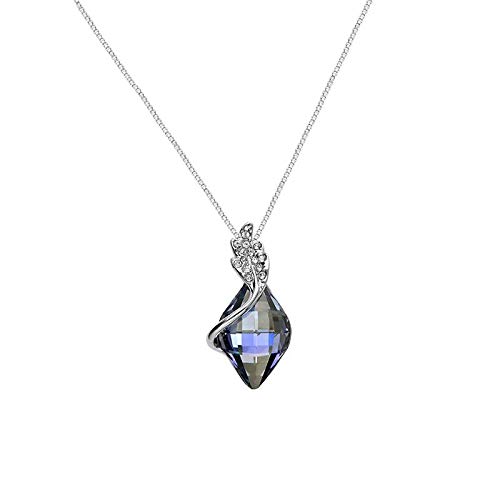 Pendentif fantôme bleu cadeau idéal femme pour anniversaire et fête