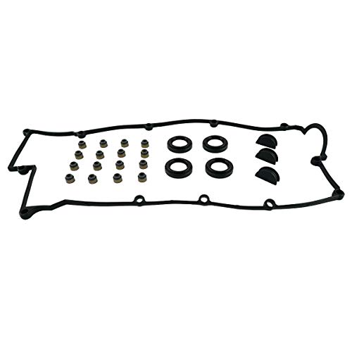 Auceramic Valve Cover Gasket Set Fit 2003-2012 For Hyundai Elantra 2004-2009 Kia Spectra S-Portage Tiburon Tucson 2.0L Dohc L4 Vs50583R #TOP1