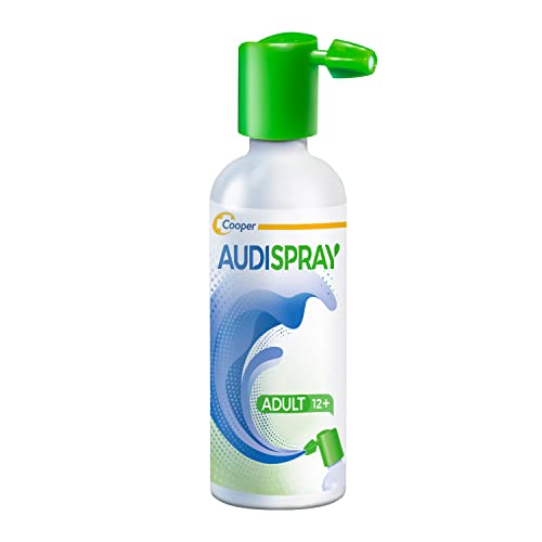 AUDISPRAY Erwachsene – regelmäßige Hygiene des Ohrs – gereinigtes Meerwasser, 100 % natürlich – Spray 50 ml – 2 Stück