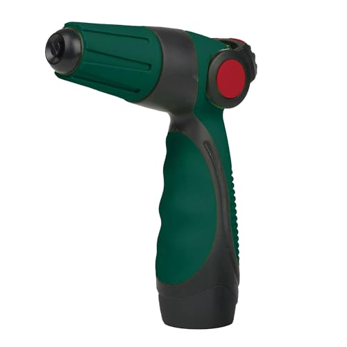 DEKTON Easy Use Spray Nozzle | Ergonomic Design Ideal for Arthritis Sufferers | Lightweight, Comfortable Grip | Adjustable Water Flow | Multi-Function Spraying | Effortless Hose Attachment