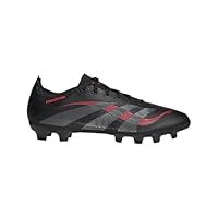 adidas Unisex Predator League Multi Ground Football Boots, Core Black/Grey Four/Lucid Red, 10 UK