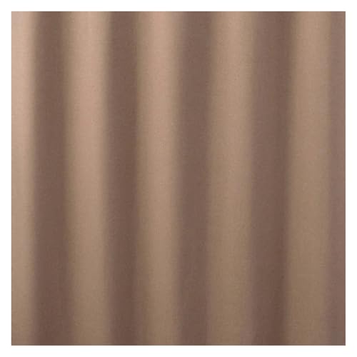 Rideau de douche coton et lin anti-moisissure et imperméable 180x200 cm orange