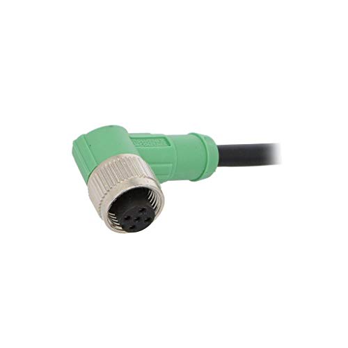 Cordon de raccordement M12 SAC-5P-1,5-PVC avec connecteur coudé à 5 broches